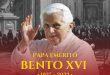 Editorial sobre o Papa Emérito Bento XVI